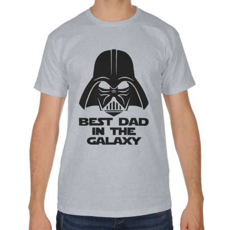 Koszulka męska na dzień ojca Best dad in the galaxy